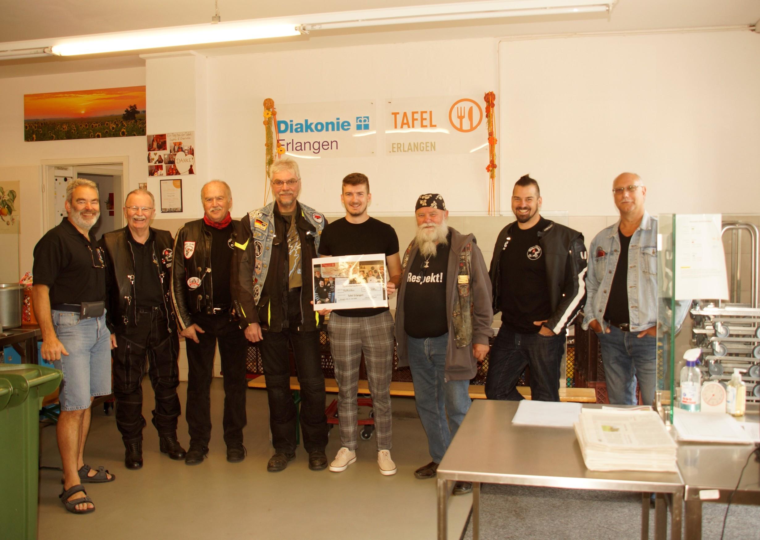 Worker Wheels unterstuetzen Erlanger Tafel Juni 2023