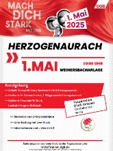 Aufruf zum 1. Mai Herzogenaurach