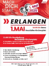 Aufruf zum 1. Mai in Erlangen