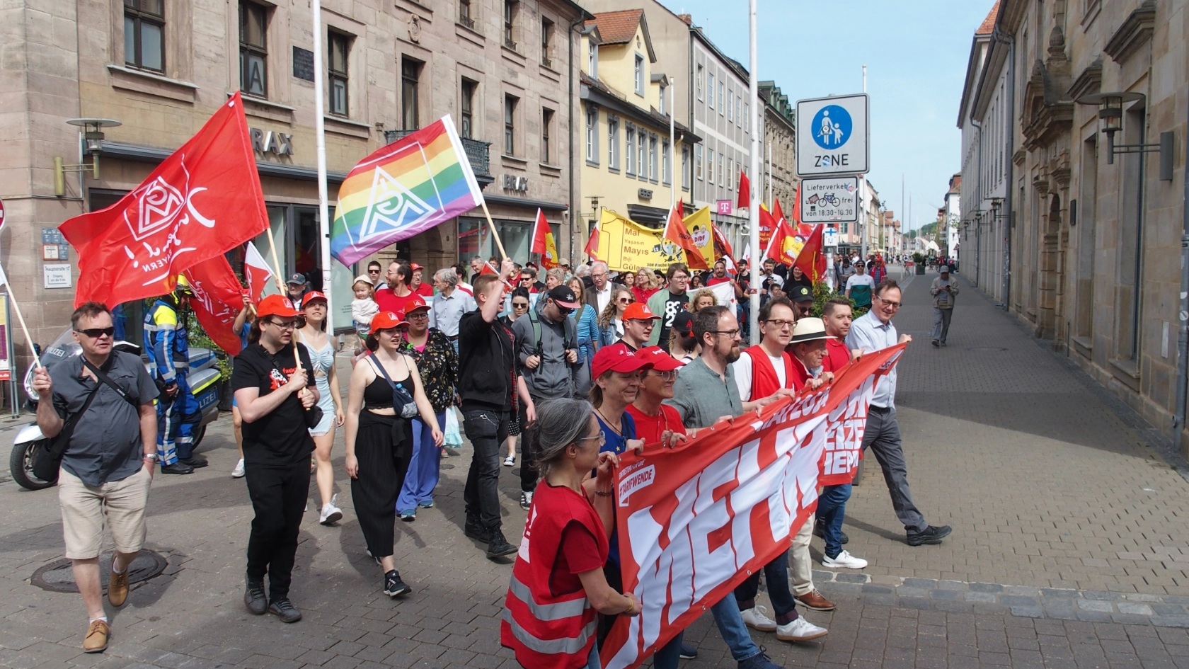 Erlangen erster Mai 2024