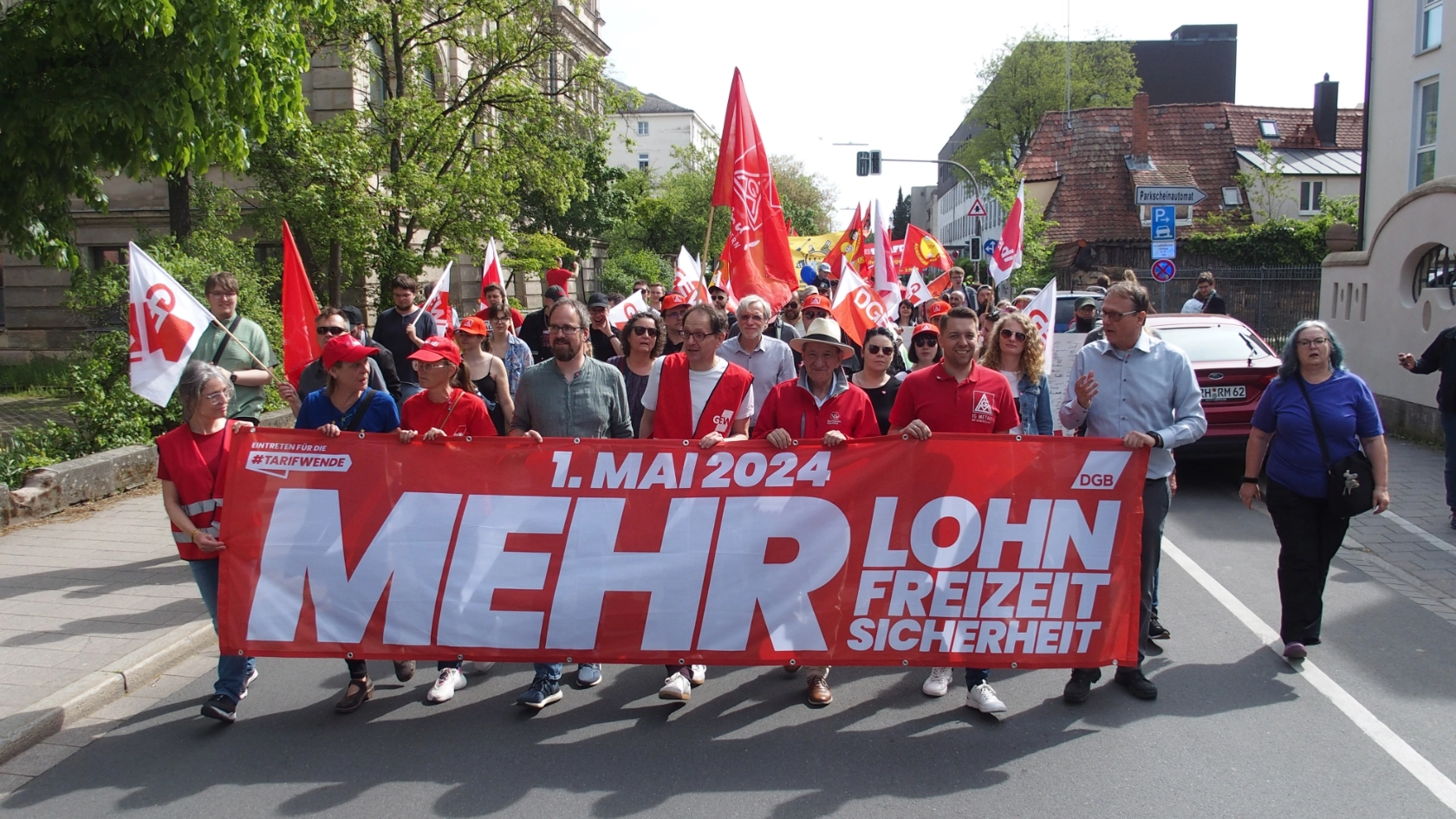 Erlangen erster Mai 2024