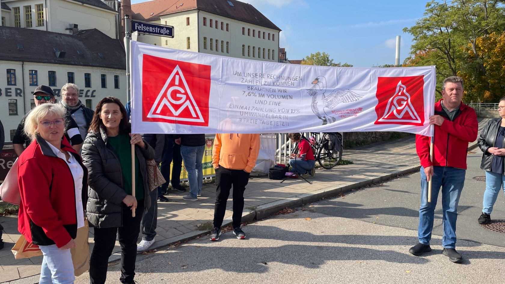 Tarifauftakt Schreib- und Zeichengeräteindustrie 2022 in Stein