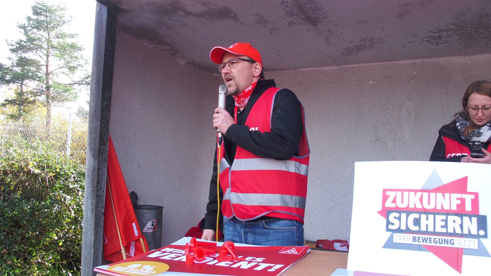 Warnstreik Siemens F80 Sykatec Thermo Fisher Erlangen Tarifrunde MuE 2022