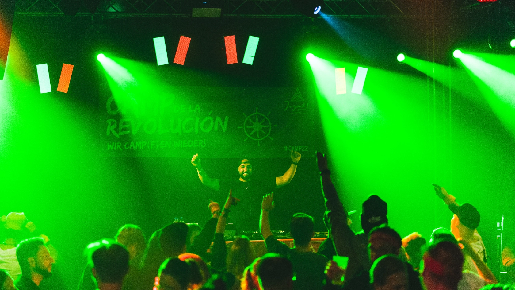 IG Metall Jugend Erlangen auf dem Camp der IG Metall Jugend Bayern 2022