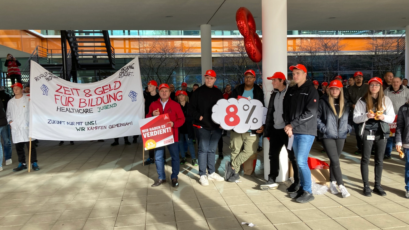 Siemens Healthcare Warnstreik Erlangen Forchheim