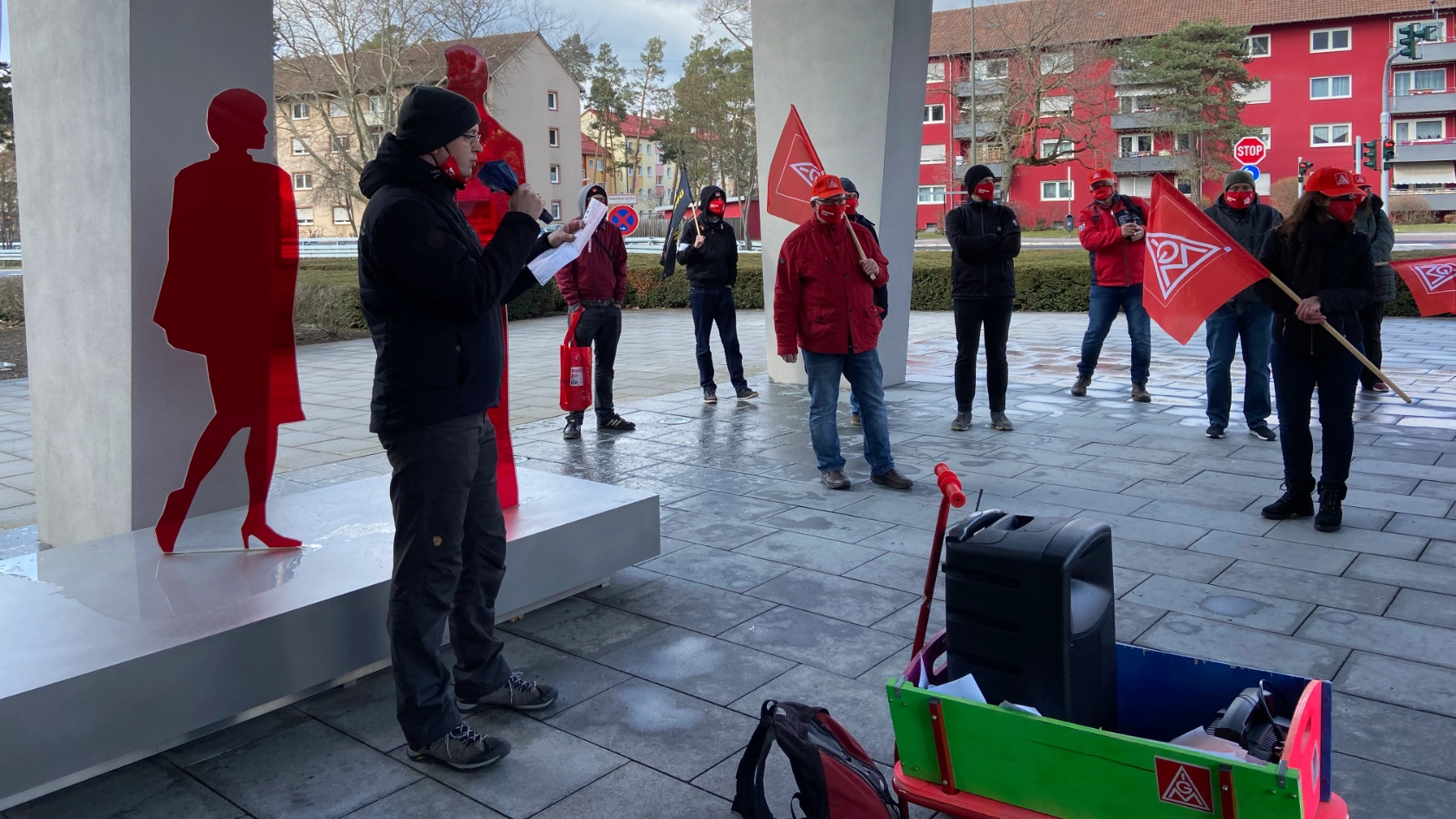 Warnstreik 19. März 2021 bei Framatome