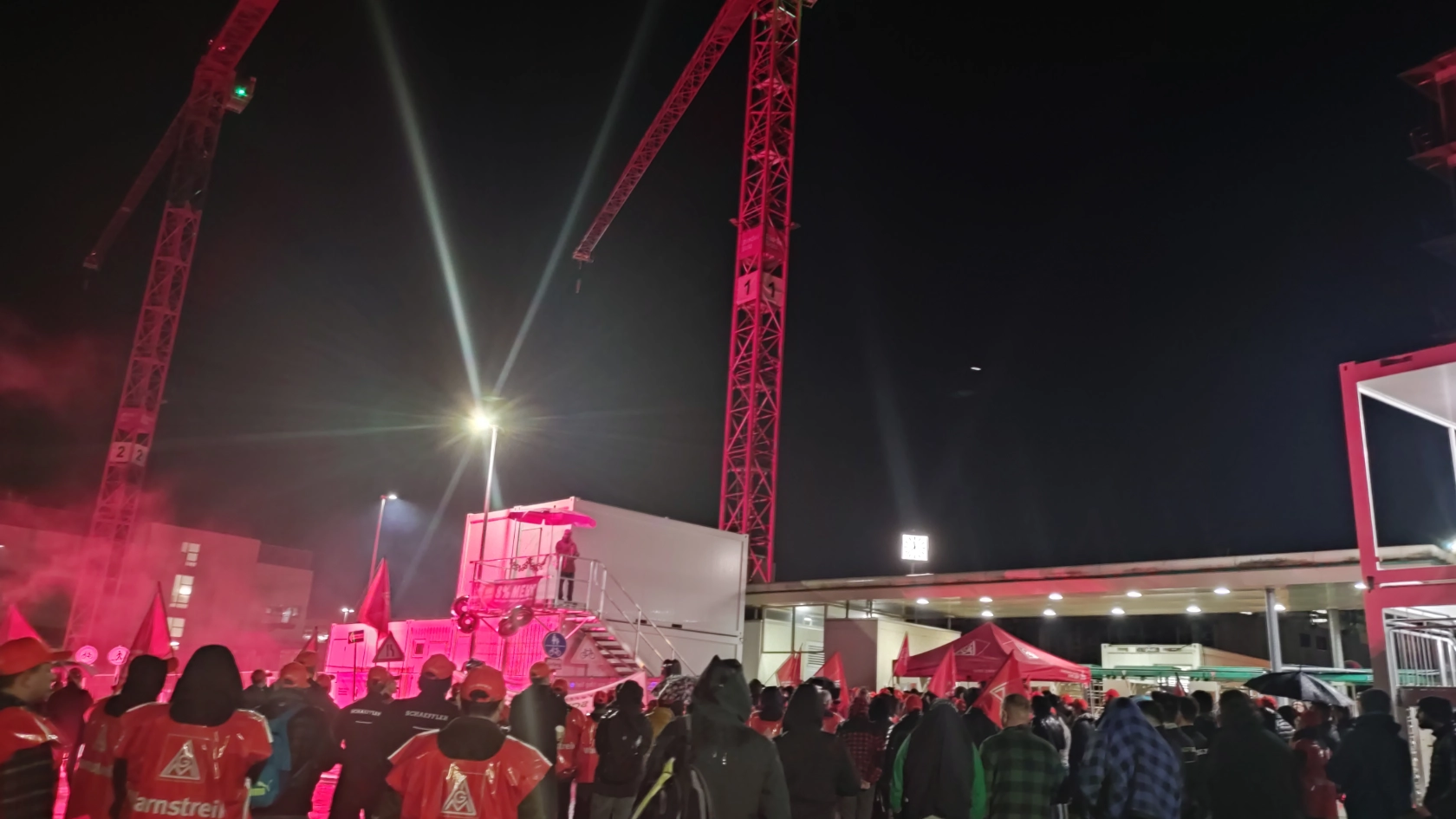 Warnstreik Schaeffler Herzogenaurach Tarifrunde MuE 2022