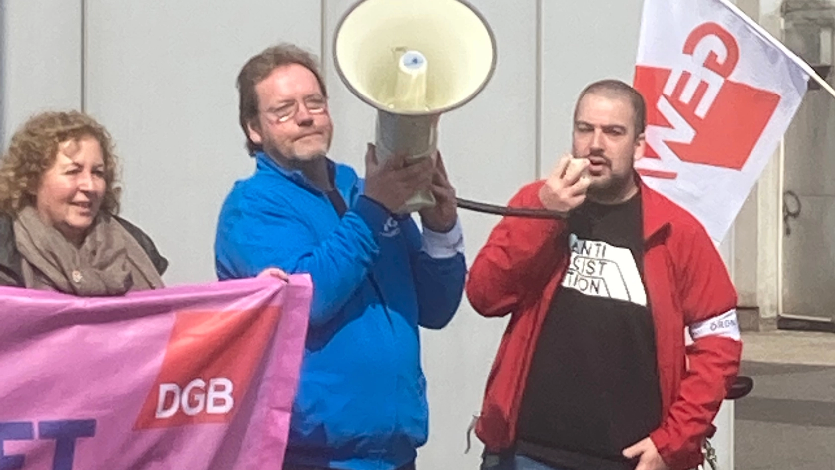 Erster Mai 2022 in Erlangen mit Demonstration und Kundgebung