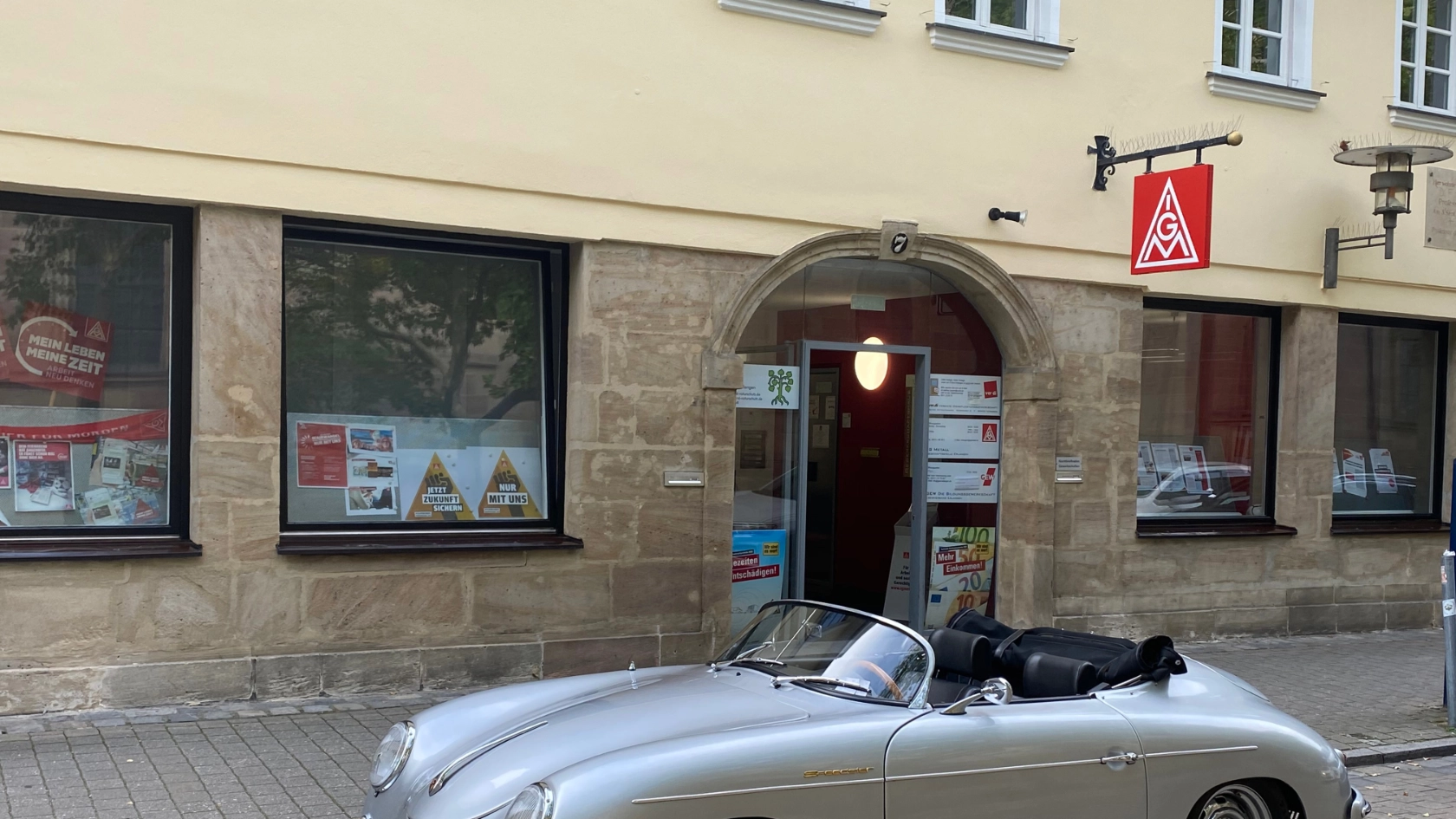 Anfahrt Geschäftsstelle IG Metall Erlangen