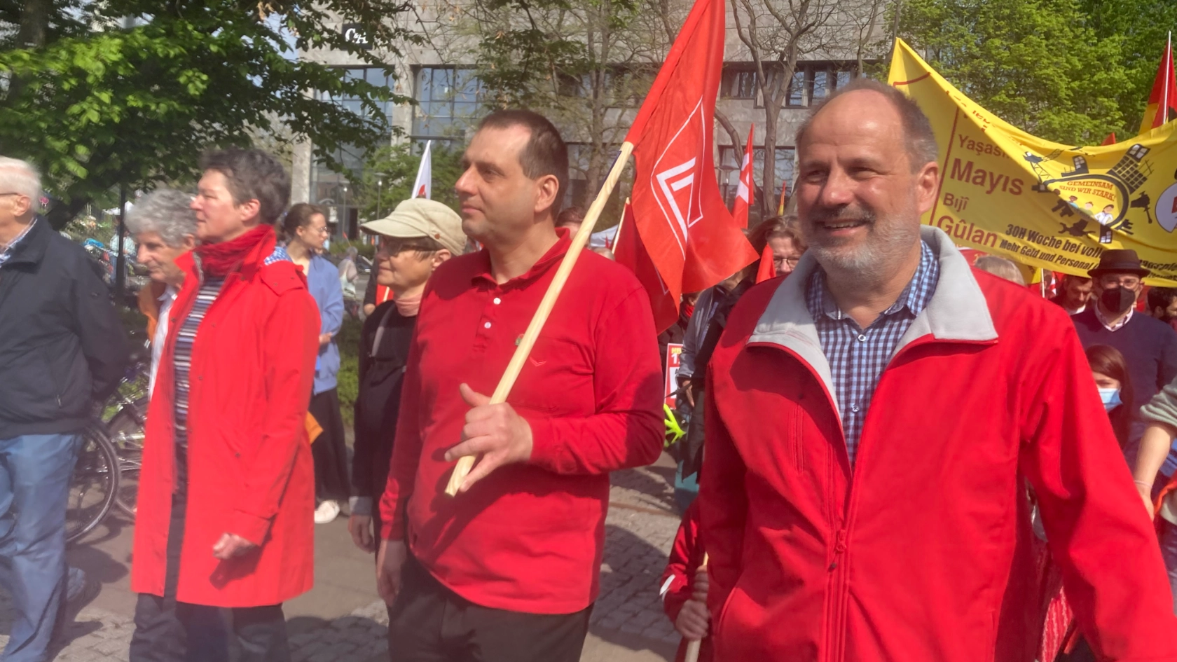 Erster Mai 2022 in Erlangen mit Demonstration und Kundgebung