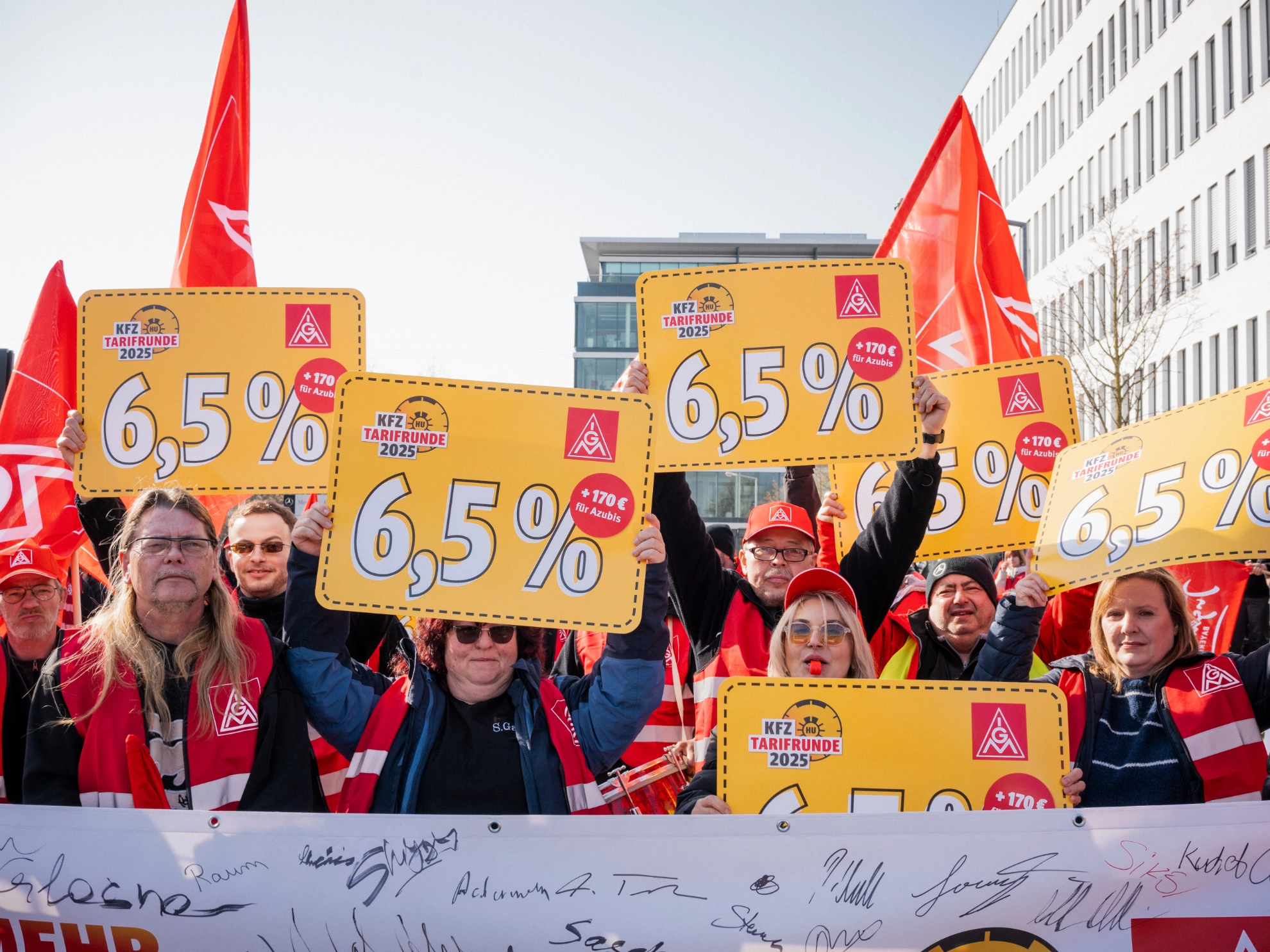 Zentraler Warnstreik Nürnberg