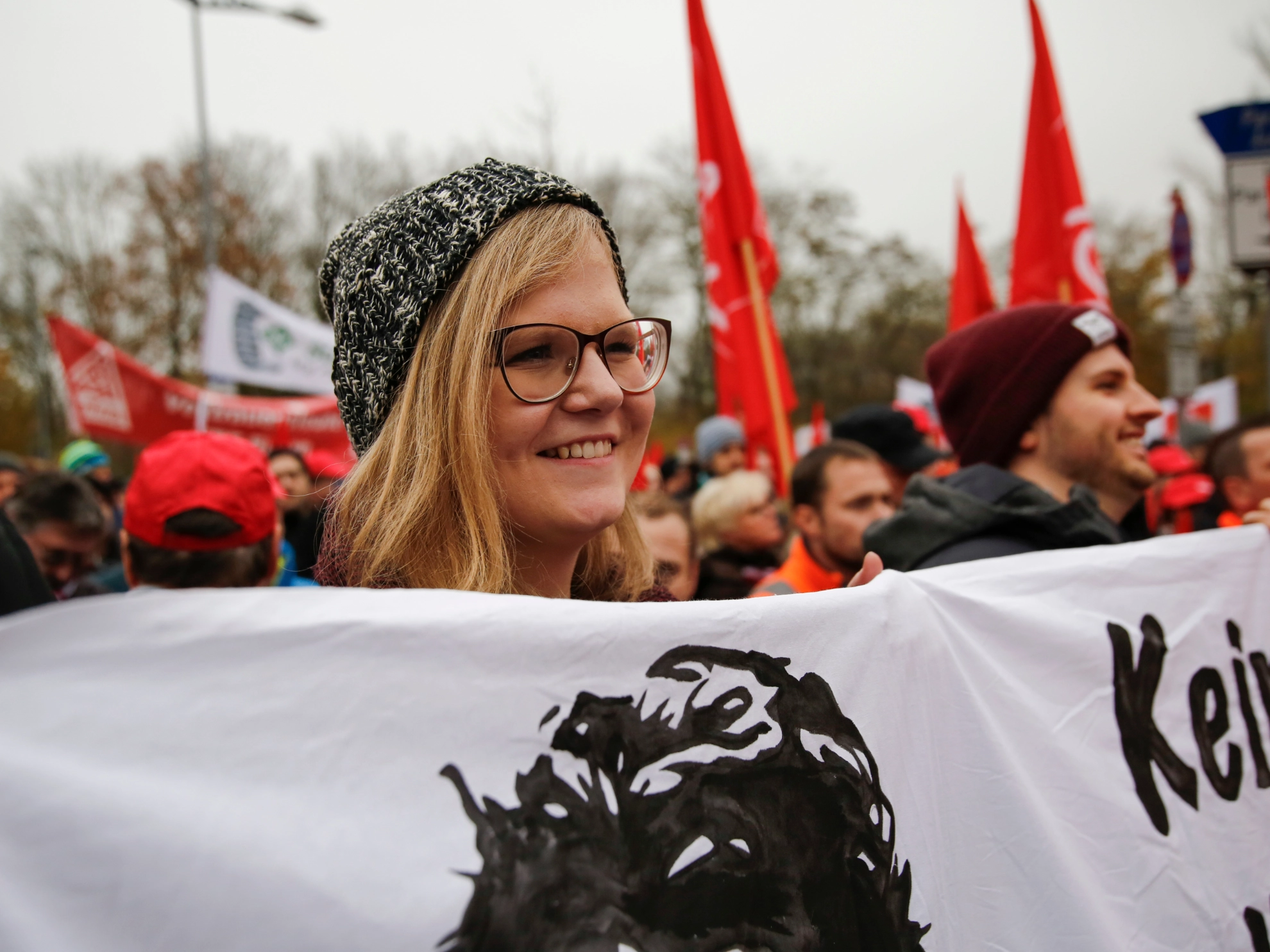 Verhandlungsauftakt Metall & Elektro Tarifrunde 2017 in Schweinfurt