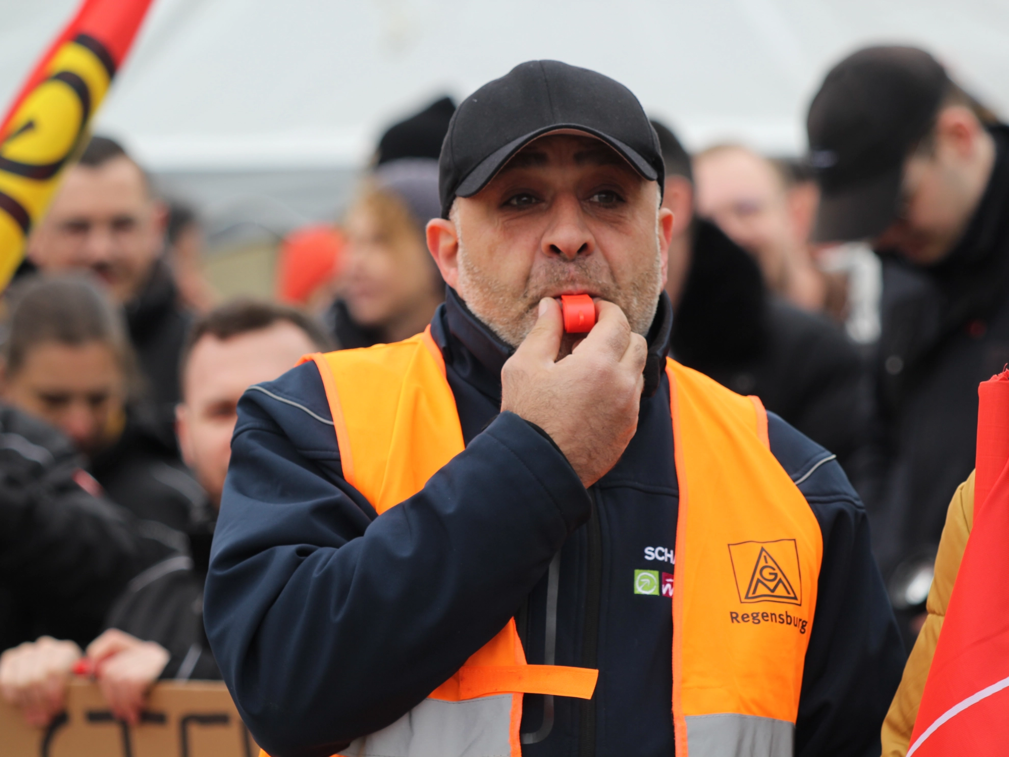 Streik bei Schabmüller in Berching