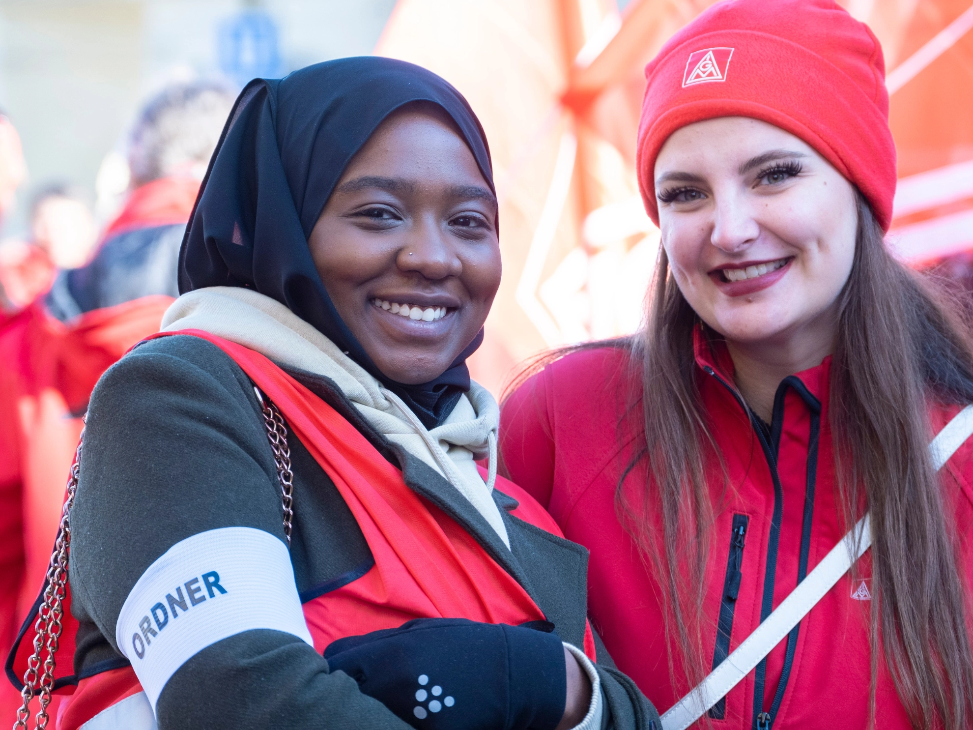 Aktionstag Fairwandel Demonstrationszug zum Odeonsplatz München