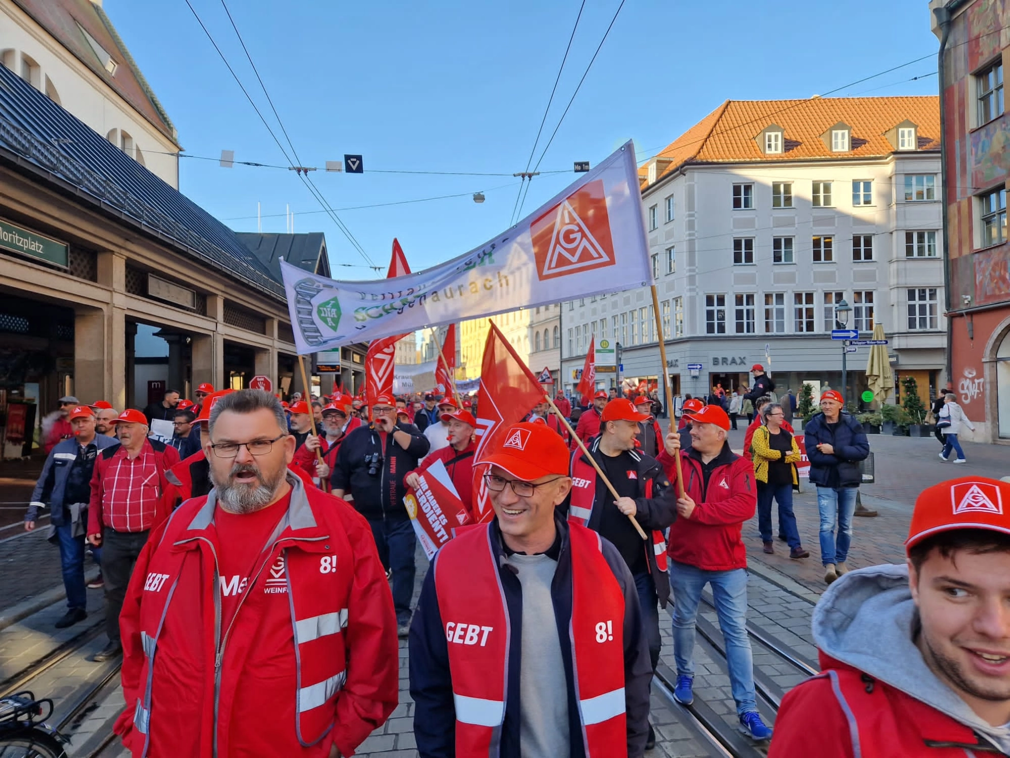 Dritte Verhandlung Bayern MuE 2022 in Augsburg