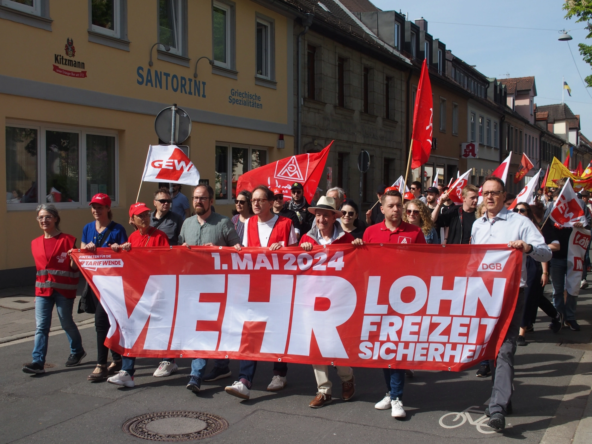 Erlangen erster Mai 2024