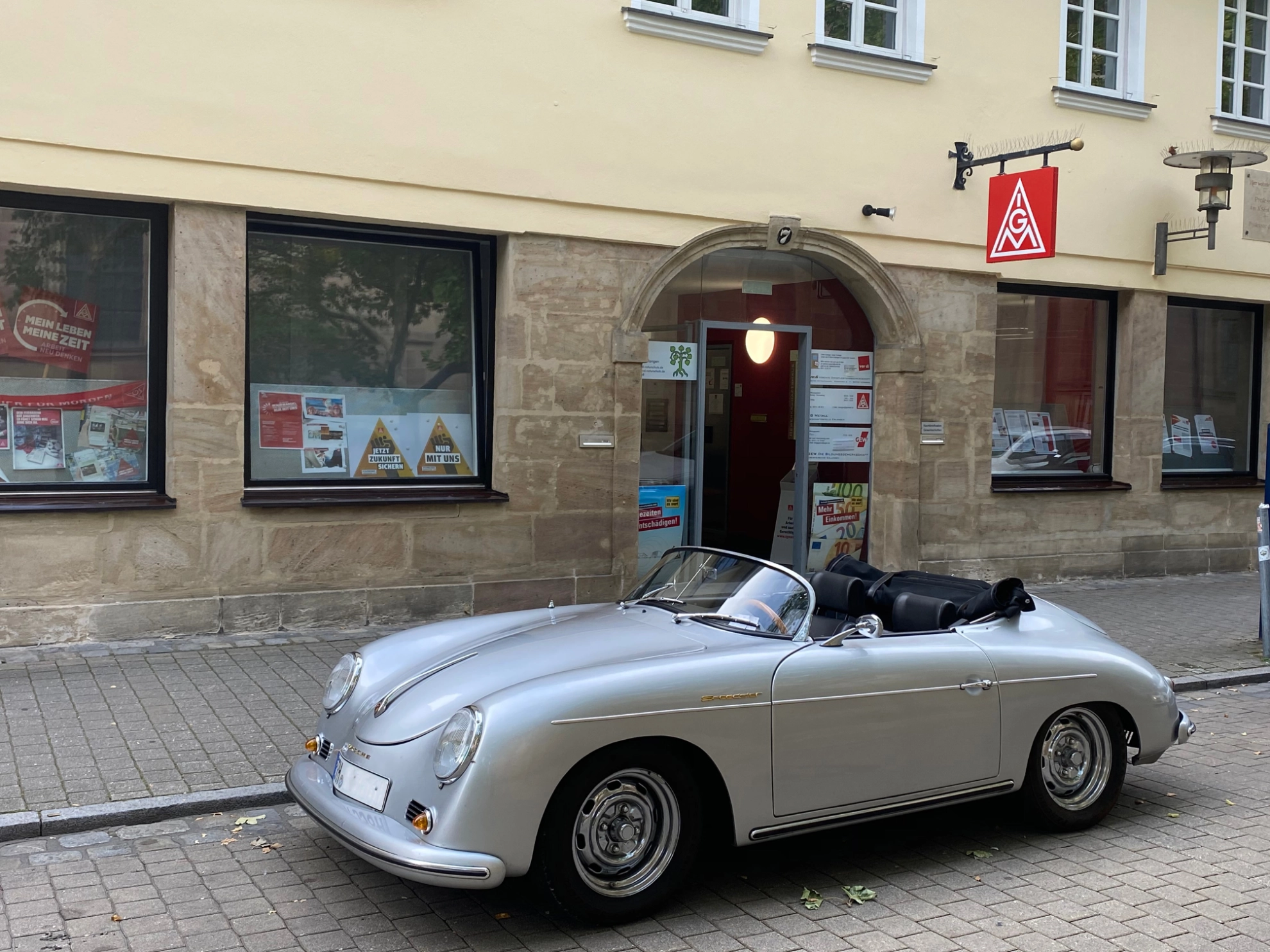 Anfahrt Geschäftsstelle IG Metall Erlangen