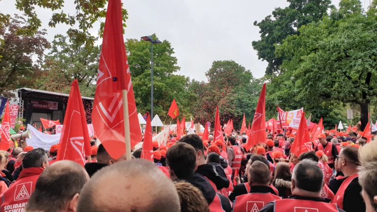 Tarifauftakt Bayern 2022 in Nürnberg