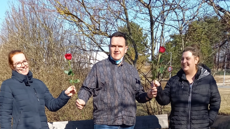 Frauentag in Erlangen Aktionen in den Betrieben