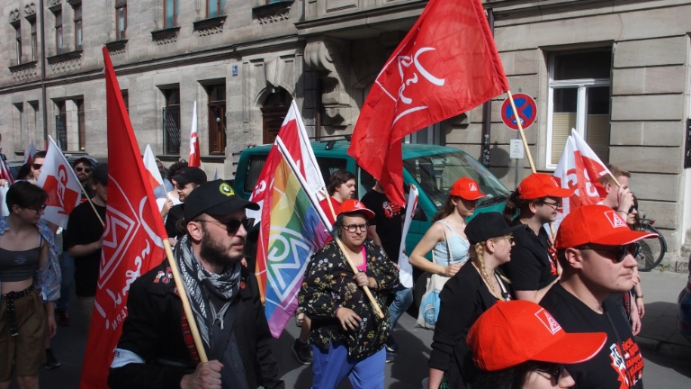 Erlangen erster Mai 2024