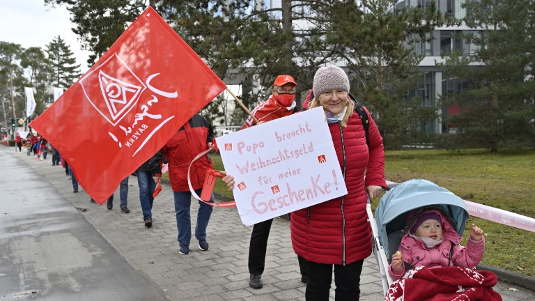 Warnstreik 19. März 2021 bei Framatome