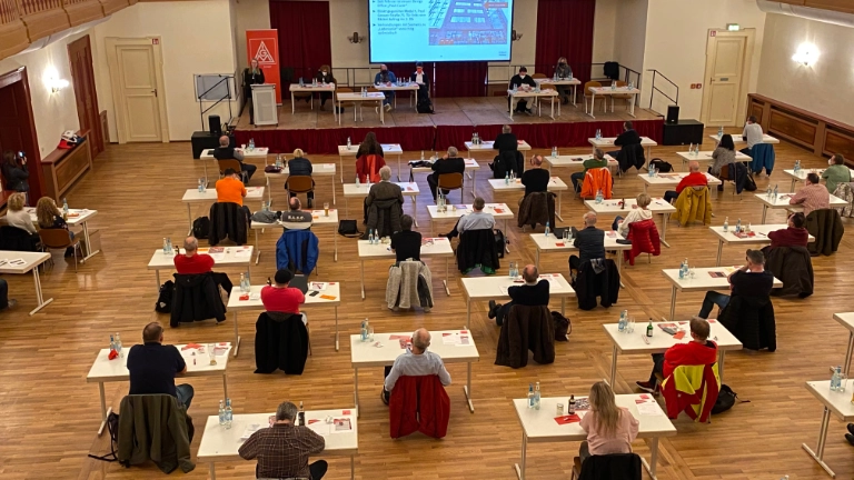 Erste Delegiertenversammlung 2022 am 31. März 2022 im Redoutensaal Erlangen