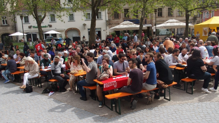 Erlangen erster Mai 2024