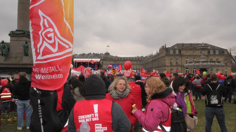 Aktionstag Industrie in Stuttgart