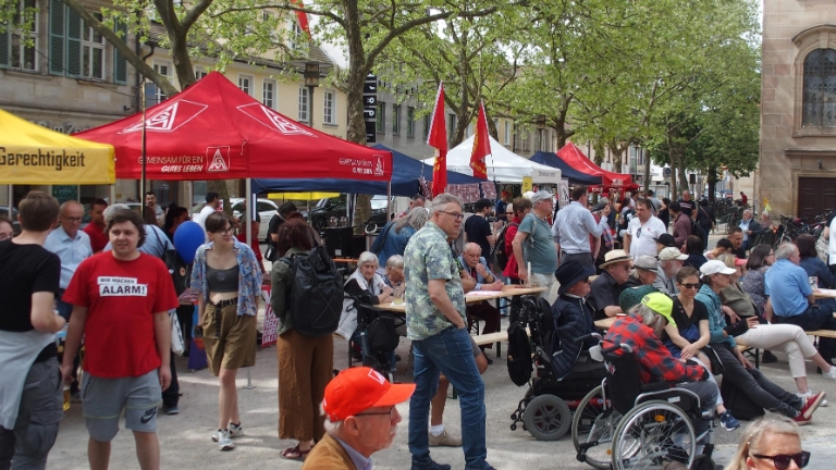 Erlangen erster Mai 2024