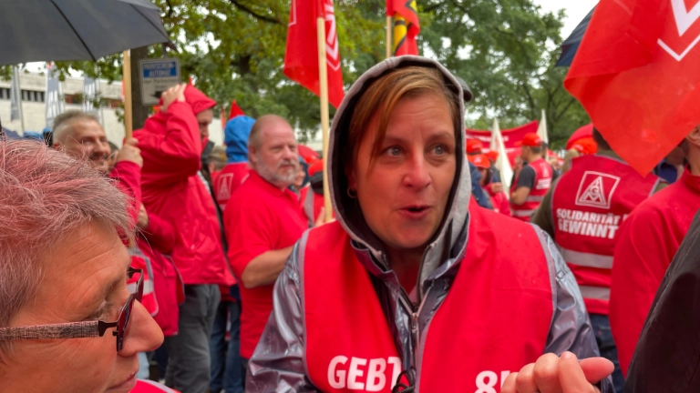 Tarifauftakt Bayern 2022 in Nürnberg