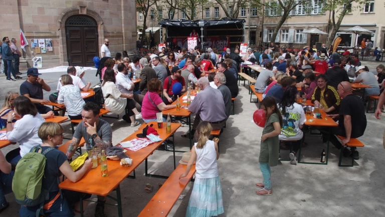 Erlangen erster Mai 2024