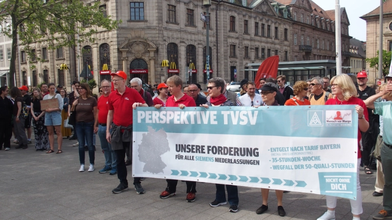 Erlangen erster Mai 2024