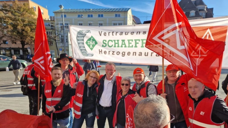 Dritte Verhandlung Bayern MuE 2022 in Augsburg