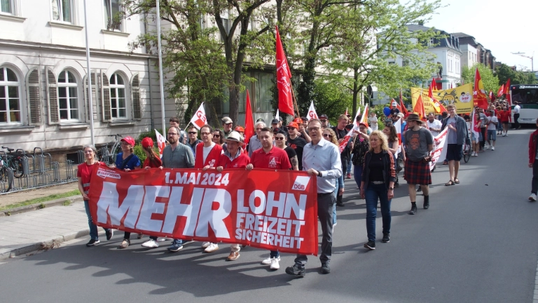 Erlangen erster Mai 2024