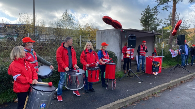 Warnstreik Siemens F80 Sykatec Thermo Fisher Erlangen Tarifrunde MuE 2022