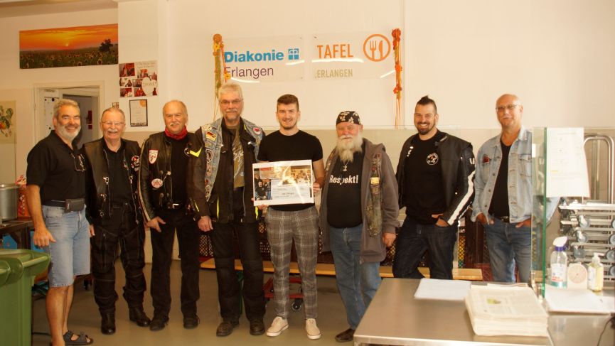 Worker Wheels unterstuetzen Erlanger Tafel Juni 2023