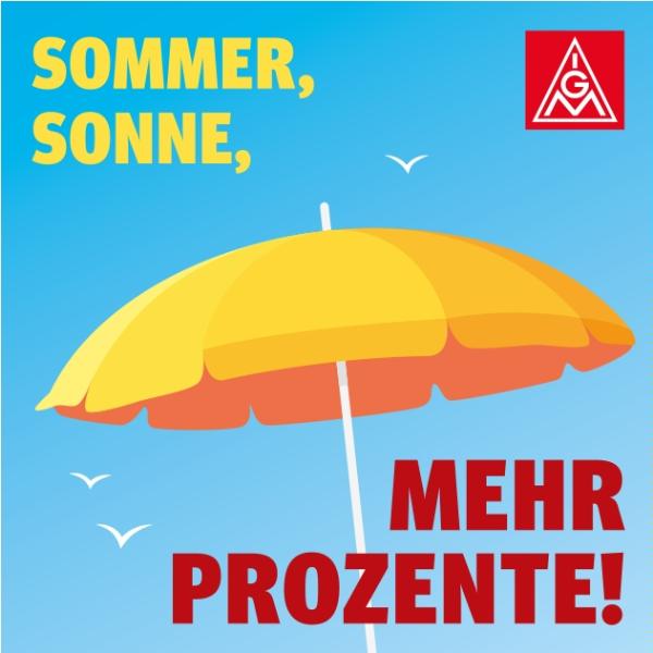 Sommer, Sonne, mehr Prozente!